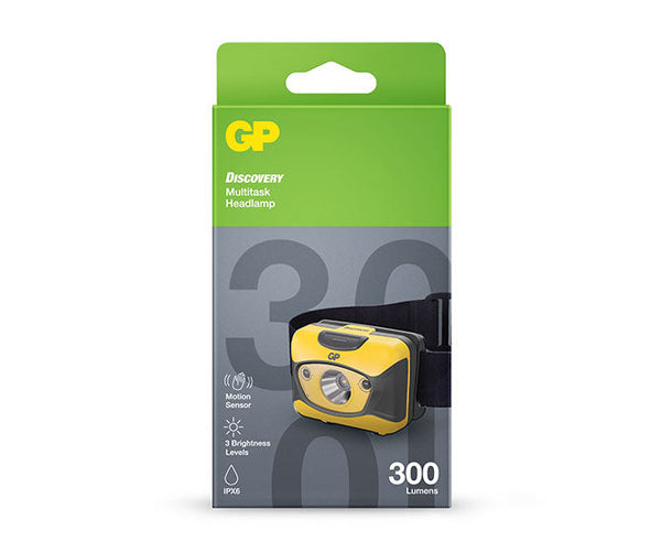 GP DISCOVERY Everyday Multitask Headlamp CH46 (Motion Sensors)